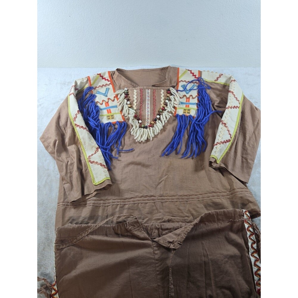 Vintage Kids Indian Costume; Appears to be Home Made Dress Up